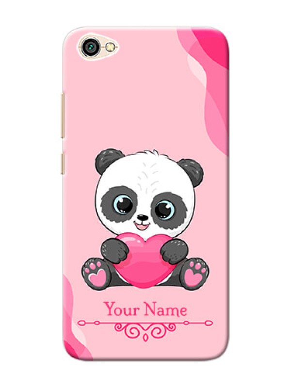 Custom Redmi Y1 Lite Mobile Back Covers: Cute Panda Design