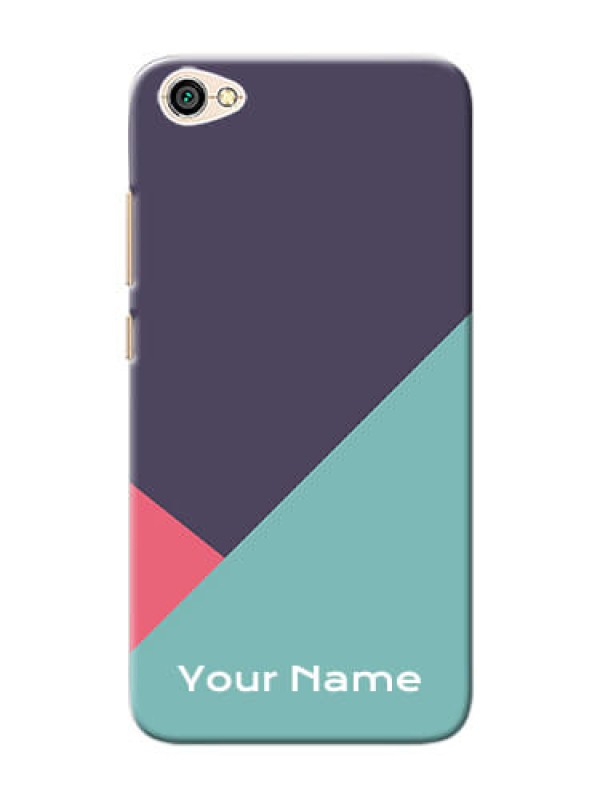 Custom Redmi Y1 Lite Custom Phone Cases: Tri Color abstract Design