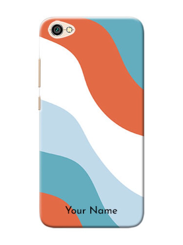 Custom Redmi Y1 Lite Mobile Back Covers: coloured Waves Design