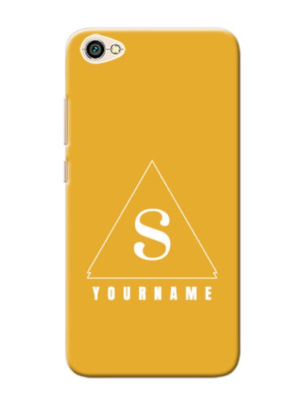 Custom Redmi Y1 Lite Custom Mobile Case with simple triangle Design