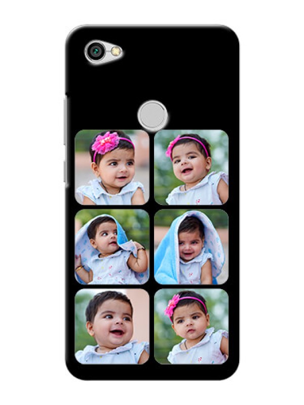 Custom Xiaomi Redmi Y1 Multiple Pictures Mobile Back Case Design