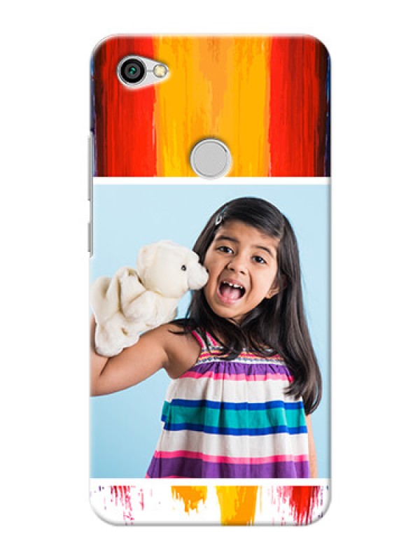 Custom Xiaomi Redmi Y1 Colourful Mobile Cover Design