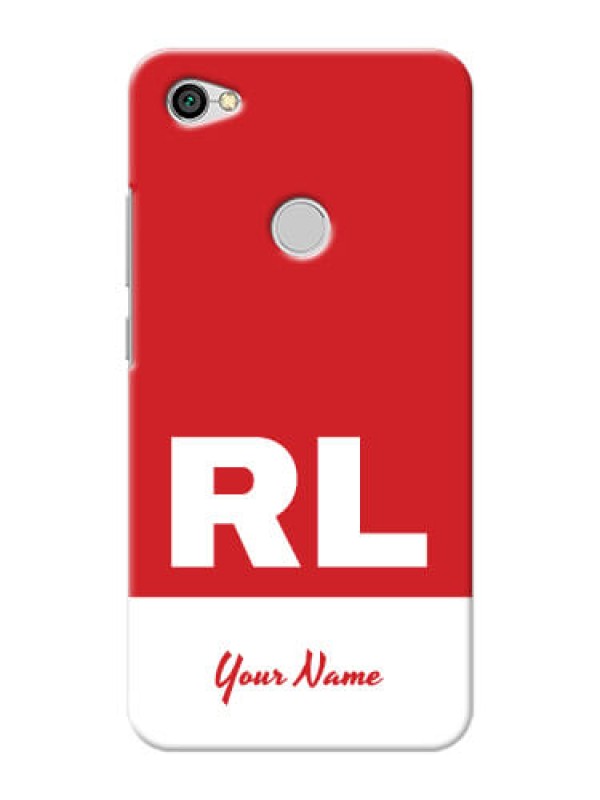 Custom Redmi Y1 Custom Phone Cases: dual tone custom text Design