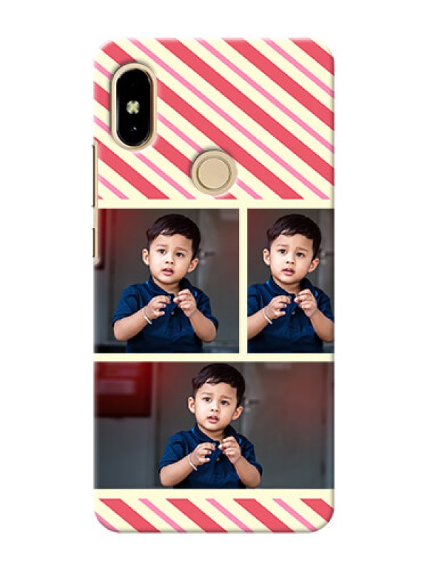 Custom Xiaomi Redmi Y2 Multiple Picture Upload Mobile Case Design