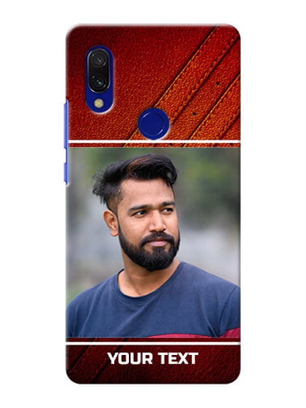 Custom Redmi Y3 Back Covers: Leather Phone Case Design
