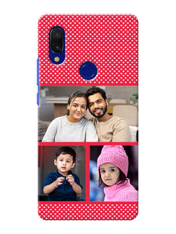 Custom Redmi Y3 mobile back covers online: Bulk Pic Upload Design