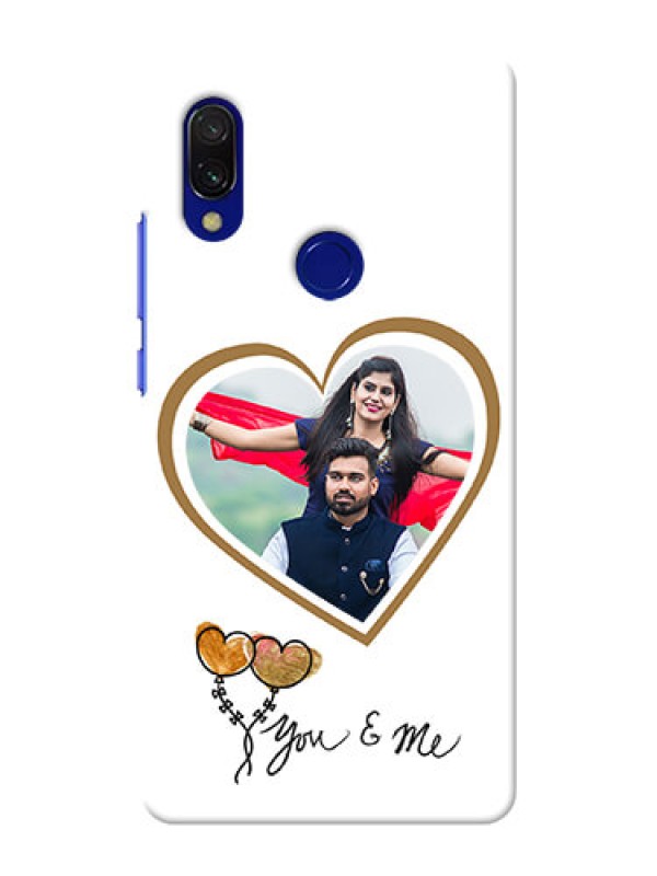 Custom Redmi Y3 customized phone cases: You & Me Design