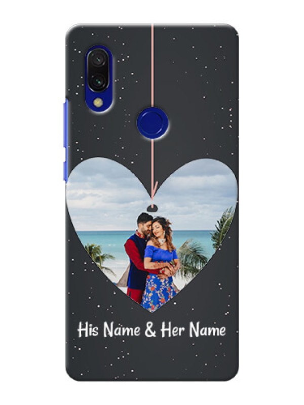Custom Redmi Y3 custom phone cases: Hanging Heart Design