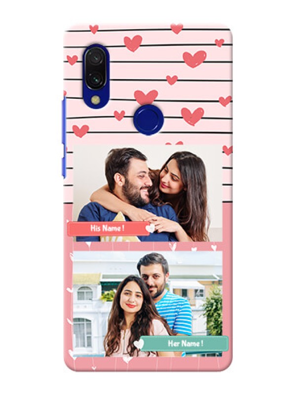 Custom Redmi Y3 custom mobile covers: Photo with Heart Design