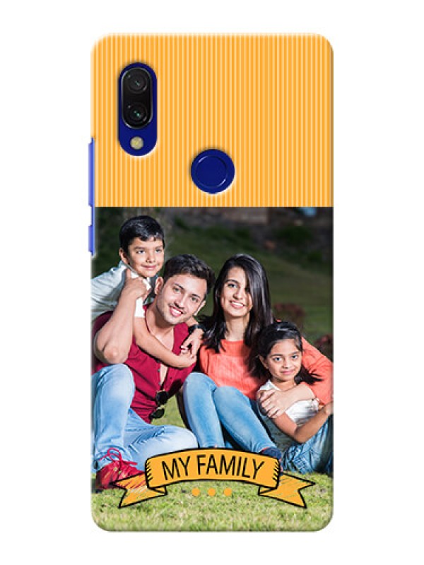 Custom Redmi Y3 Personalized Mobile Cases: My Family Design