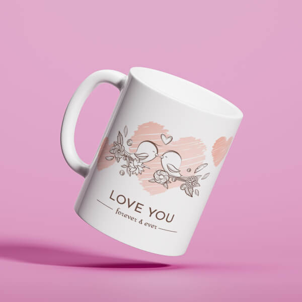 Custom Love Your Forever & Ever Design On Mug