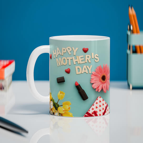 Custom Happy Mother's Day Design On Mug