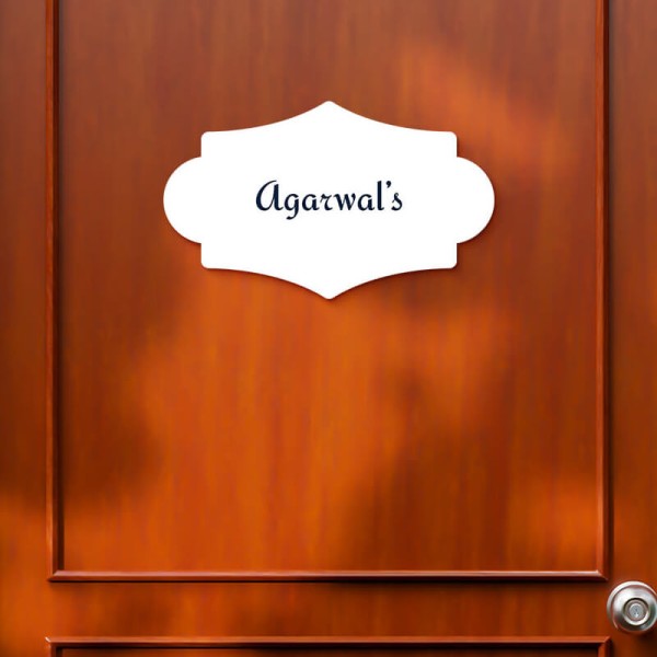 Custom Custom Badge Design Glossy Nameplate