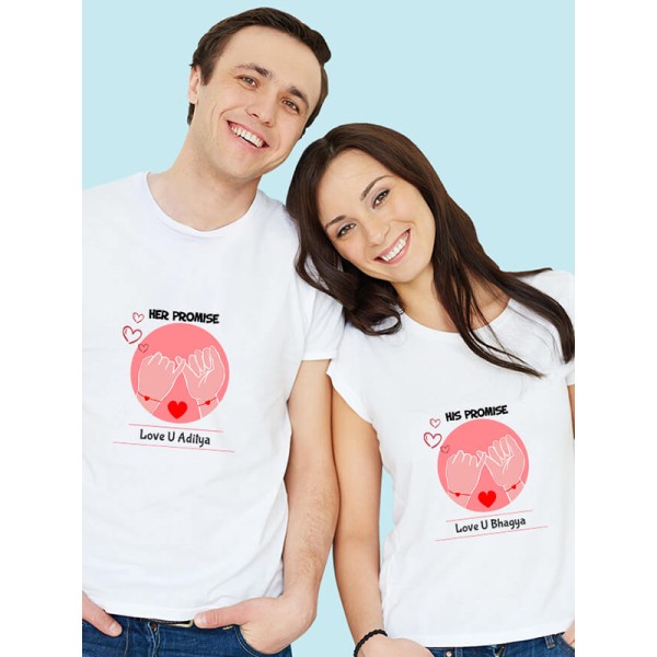 His And Hers Promise Couples T Shirt