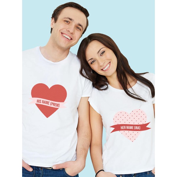 His And Her Couples T Shirt