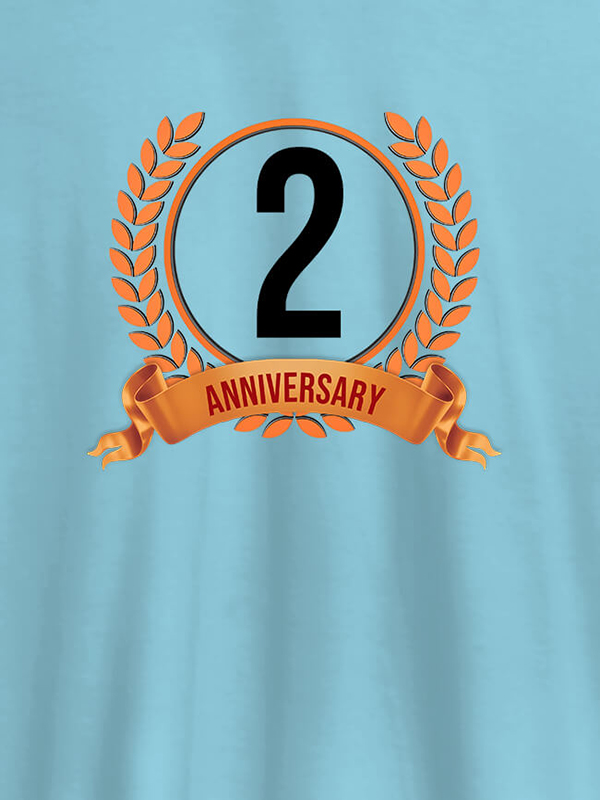 Custom Anniversary Theme On Personalized T-Shirt