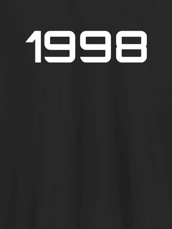 Custom Birth Year Personalised Printed Mens T Shirt