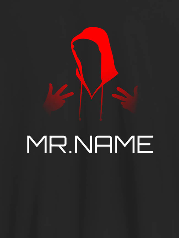 Custom YoYo Design with Text On T-shirts For Men with Name, Text and Photo