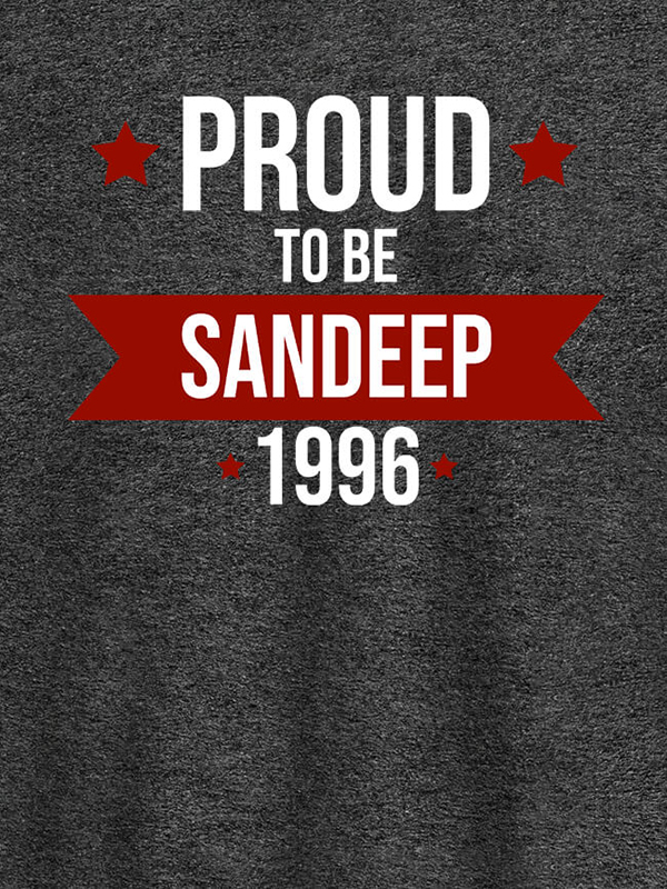 Custom Proud To Be Name Year Printed Mens T Shirt