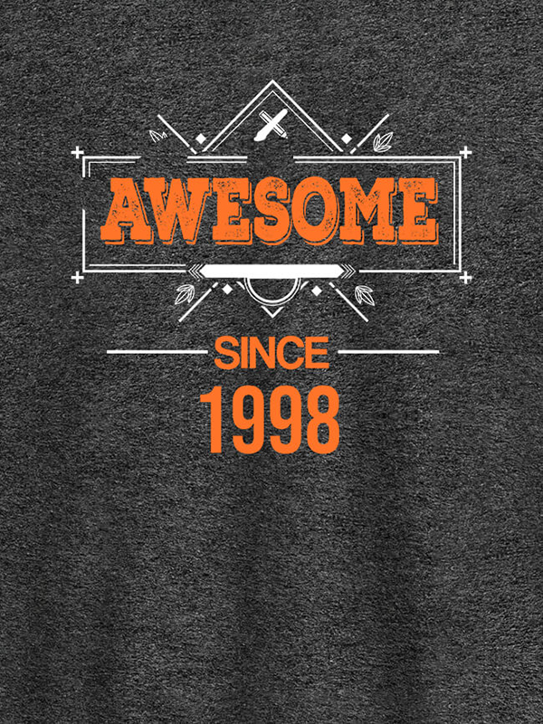 Custom Awesome Since Personalized Mens T Shirt