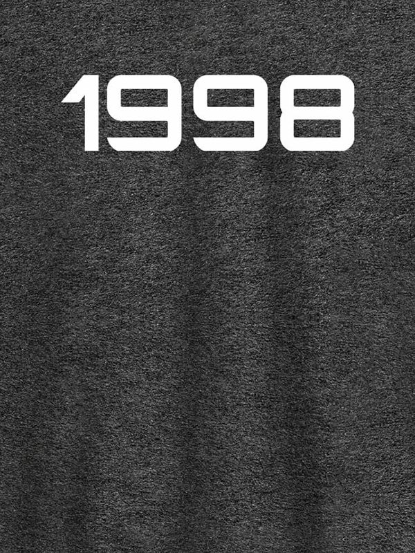 Custom Birth Year Personalised Printed Mens T Shirt