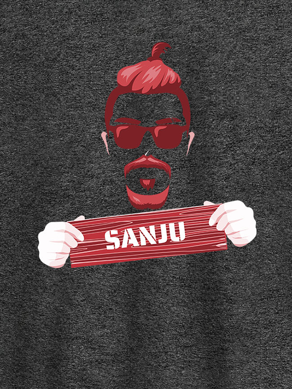 Custom Funky Beard Moustache Sunglasses Personalised Mens T Shirt