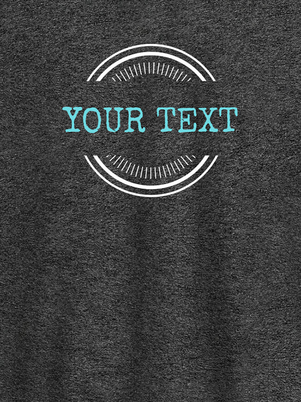 Custom Stamp Theme with Your Name On Customized Men Tees