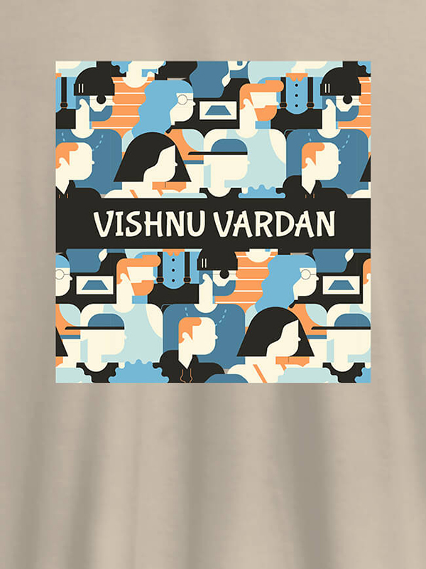 Custom Personalised Printed Poster T Shirt Design For Mens With Name