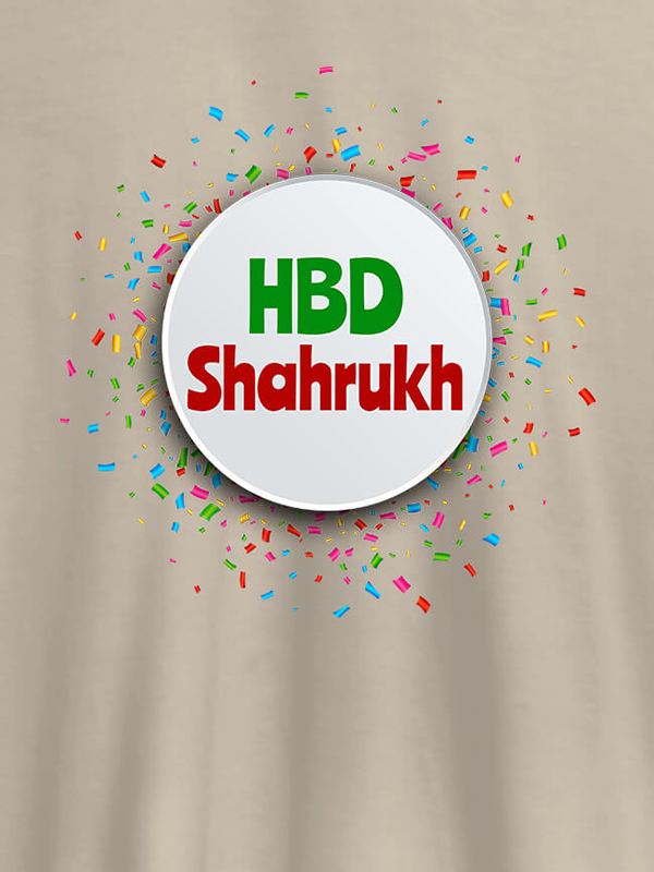 Custom Birthday Theme with Your Name On Men T Shirts with Name, Text, and Photo