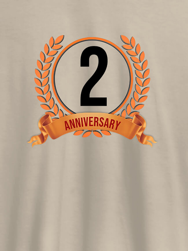 Custom Anniversary Theme On Personalized T-Shirt