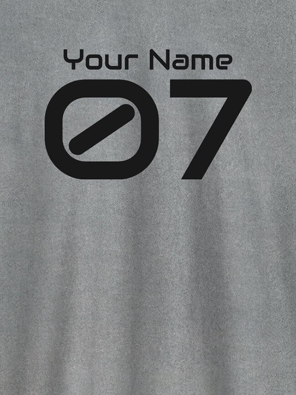 Custom Printed Mens T Shirt Design With Your Name