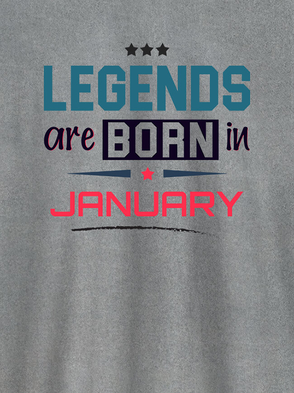 Custom Kings Are Born In Month Personalised Printed Mens T Shirt