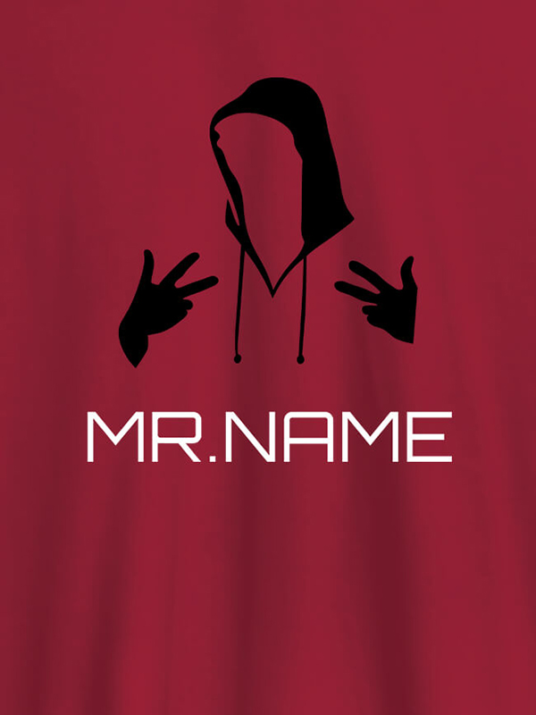 Custom YoYo Design with Text On T-shirts For Men with Name, Text and Photo