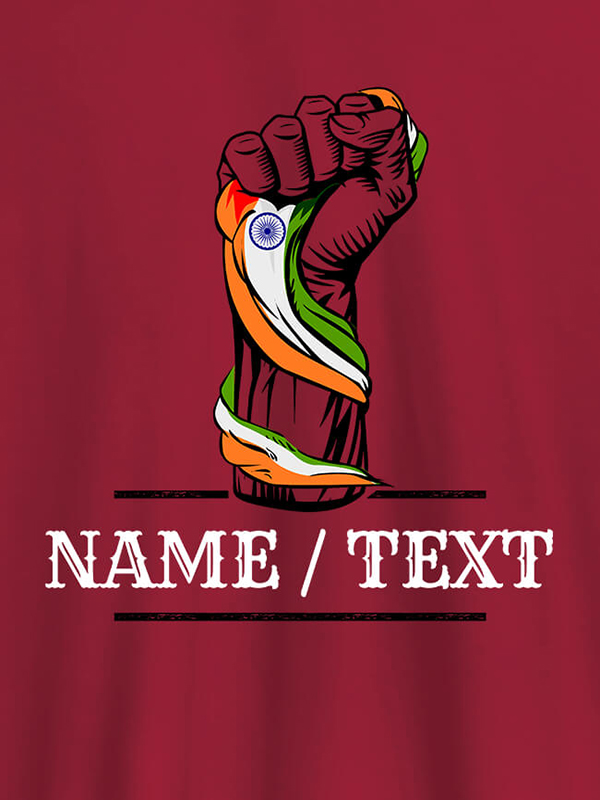 Custom Patriotism with Your Name On Personalized Tees