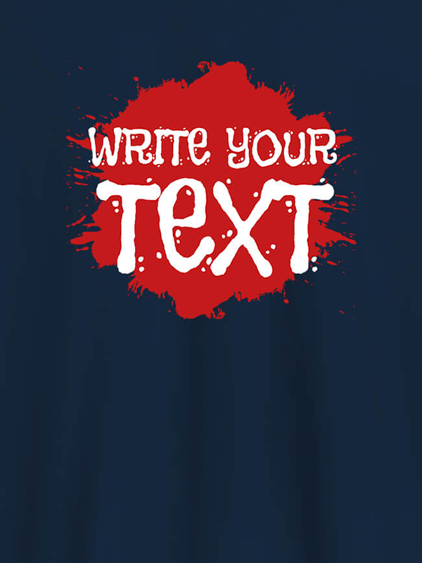 Custom Splash Design with your Name On Personalized Tees