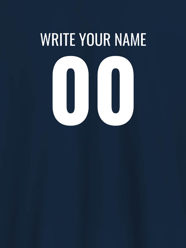 Custom Name and Number On Customized Men Tees