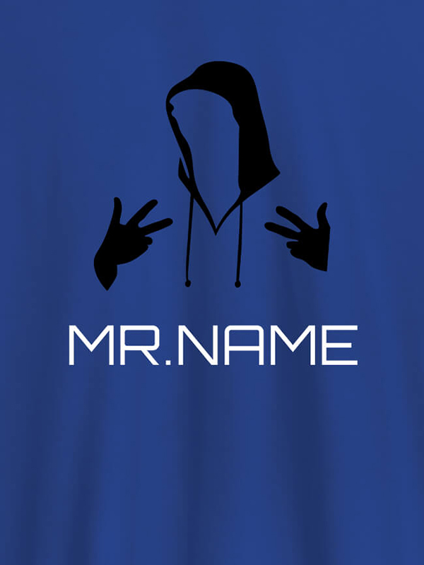 Custom YoYo Design with Text On T-shirts For Men with Name, Text and Photo