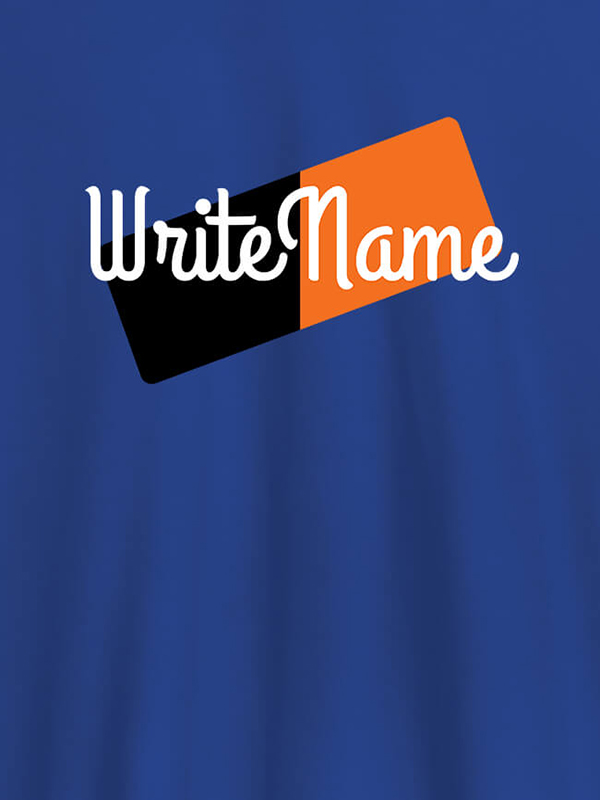 Custom Write Name On T-shirts For Men with Name, Text and Photo