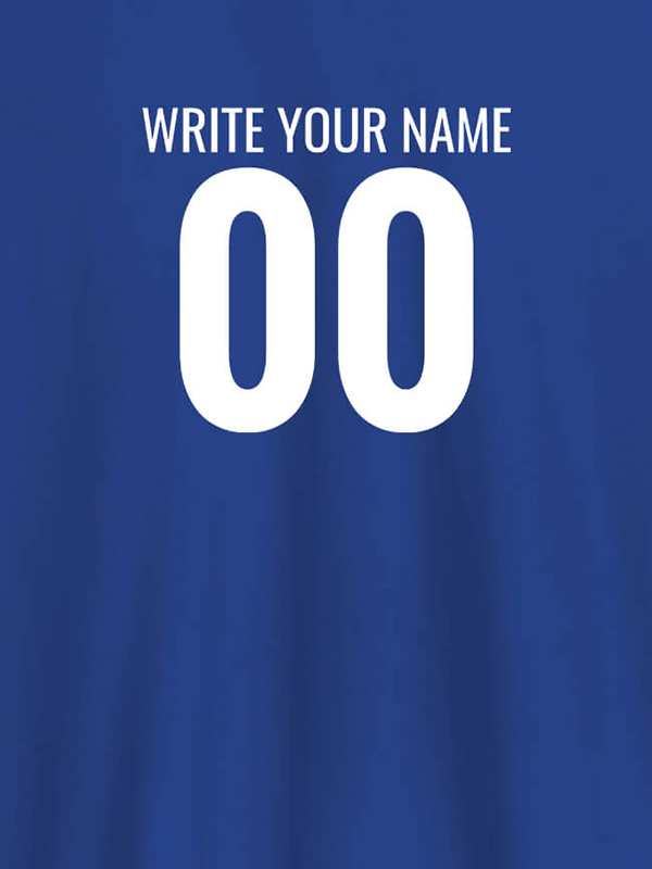 Custom Name and Number On Customized Men Tees