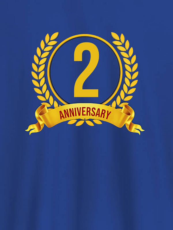 Custom Anniversary Theme On Personalized T-Shirt