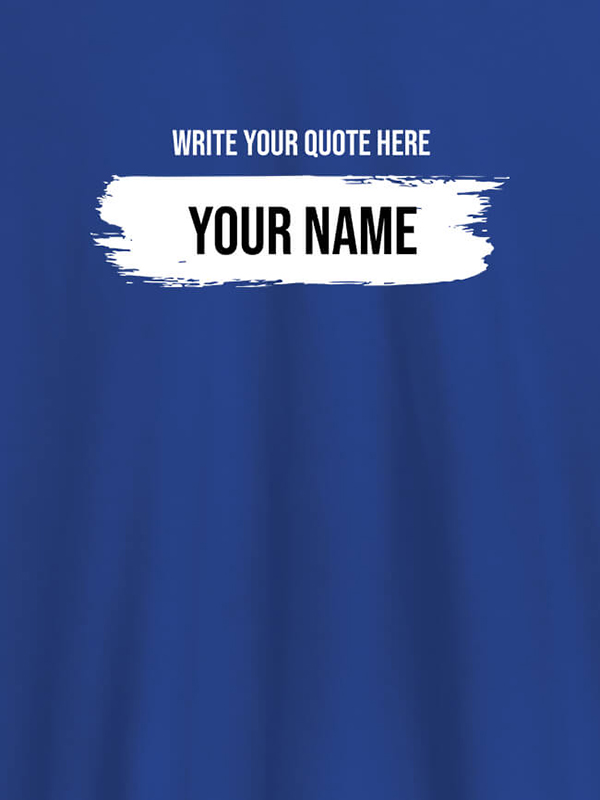 Custom Quote with Your Name On T-shirts For Men with Name, Text and Photo