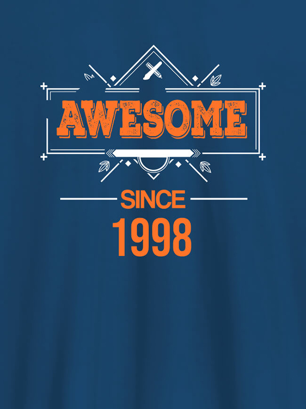 Custom Awesome Since Personalized Mens T Shirt