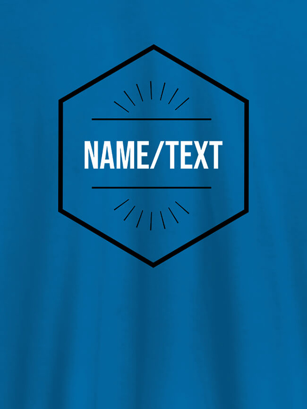Custom Simple Design with Name On Personalized T-Shirt