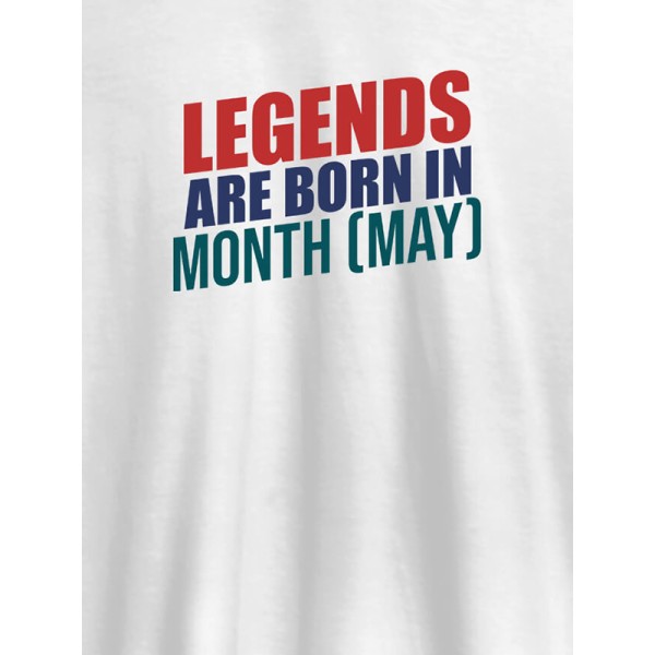 Legends Are Born In November Printed Mens T Shirt