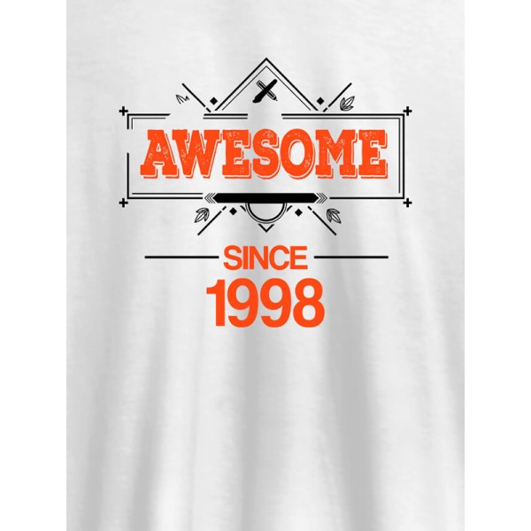 Awesome Since Personalized Mens T Shirt