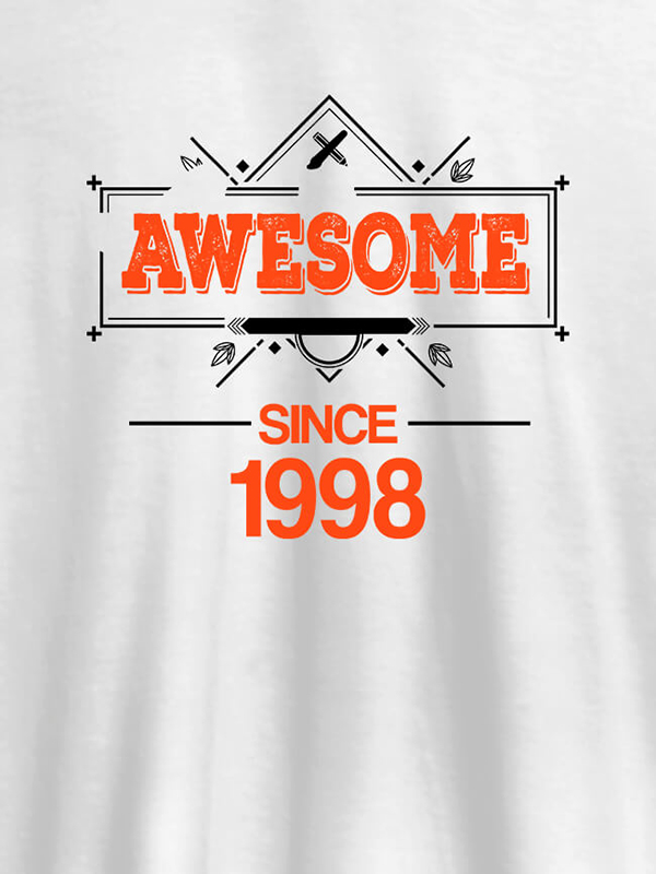 Custom Awesome Since Personalized Mens T Shirt