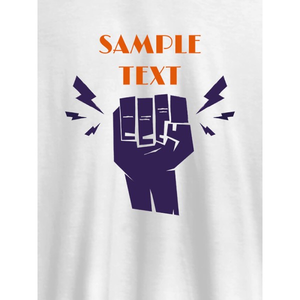 Fist Personalised Mens T Shirt