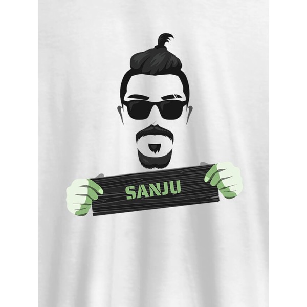 Funky Beard Moustache Sunglasses Personalised Mens T Shirt