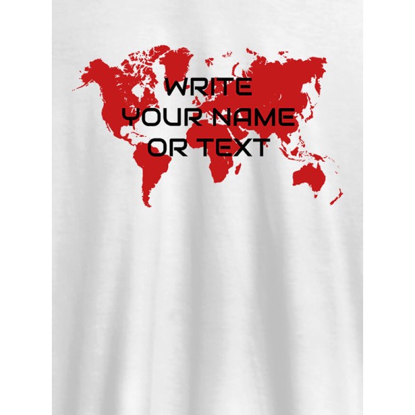 Write Your Name On Customized Men Tees Write Your Name On Customized Men Tees