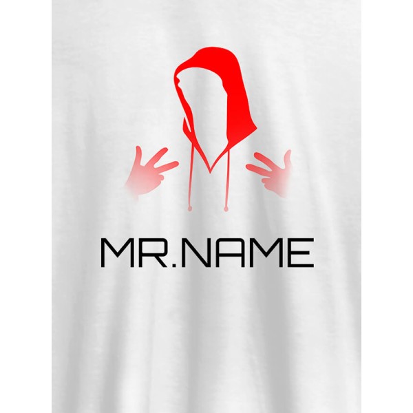 YoYo Design with Text On T-shirts For Men with Name, Text and Photo